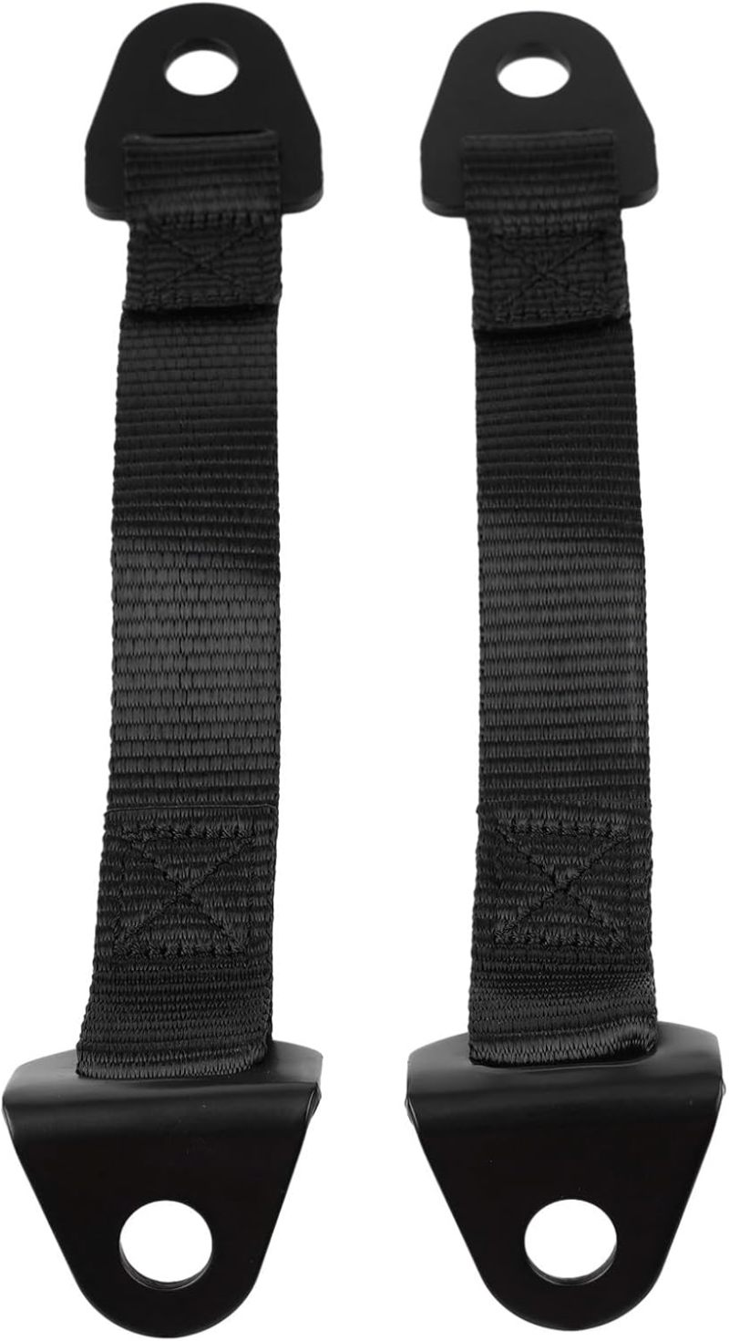 UTV Door Limit Straps: 2pcs Black Adjustable Polyester & Steel Straps - High Durability Precise Fit For 2017-2022 Maverick X3 Off-Road Vehicles - Image 3