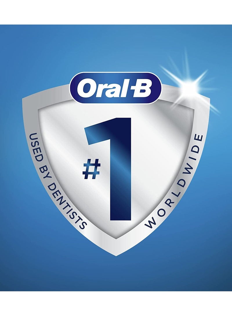 Oral-B Charcoal Infused Mint Dental Floss Picks, 75 Count - Image 3