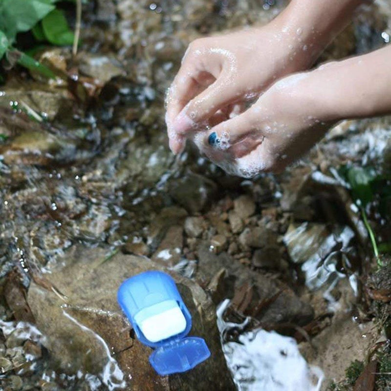 GJSHOP paper soap strips for travelling handwash multicolor - Image 5