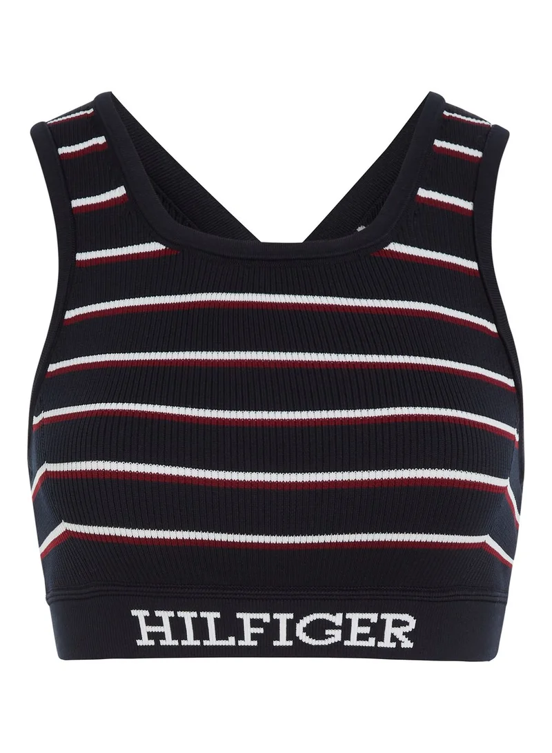 TOMMY HILFIGER Logo Ribbed T-Shirt Bra