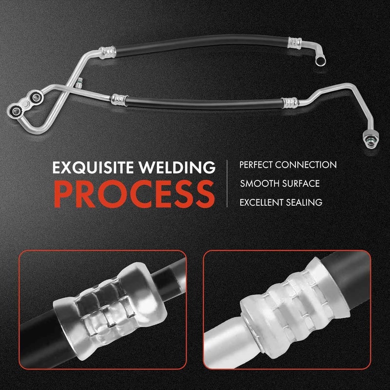 A-Premium A/C Manifold Suction and Discharge Hose Assembly for Dodge Ram 2500/3500 (2006-2009) - Image 5