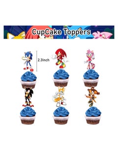 Highland 32 Piece Sonic Birthday Decorations Set  - Image 5