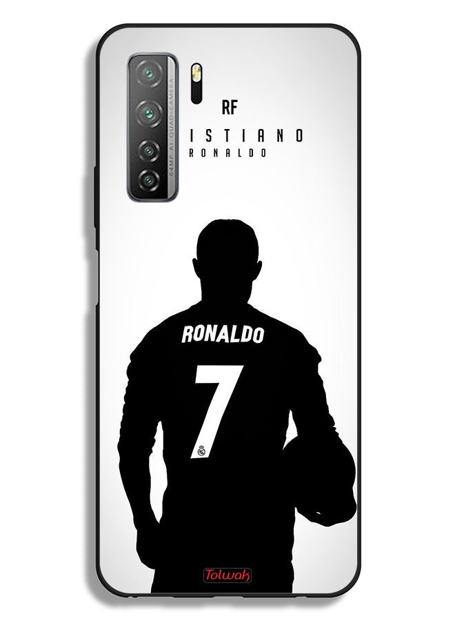 Tolwak Huawei P40 lite 5G Protective Case Cover Cristiano Ronaldo Mask  - Image 2