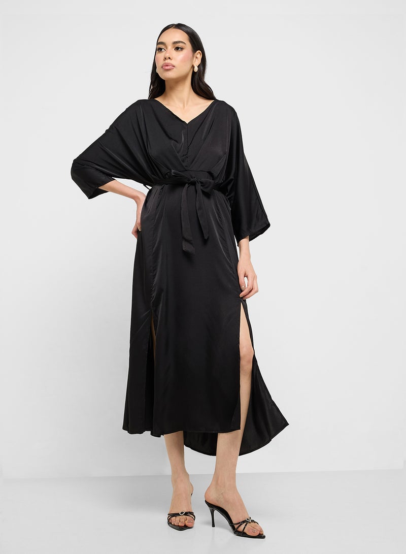 Ginger Belted Midi Dress  - Image 4