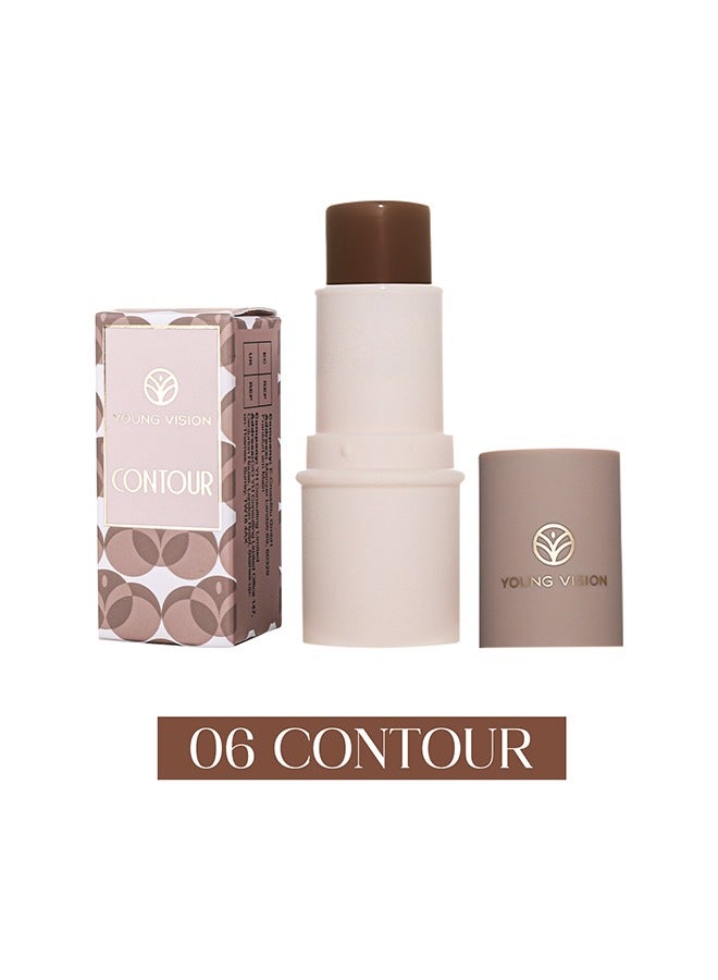 يونج فيجن مكياج عصا الكنتور ، عصا المكياج اللامسعة للبرونز والتشطيب غير اللامع للنساء ، محيط مكياج محترف خفيف الوزن ومزج - Image 2