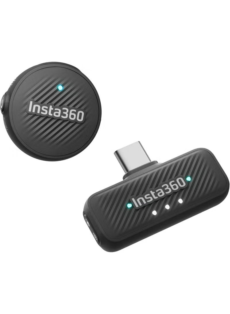 انستا 360 ميكروفون Insta360 (1 مرسل 1 مستقبل) - Image 1