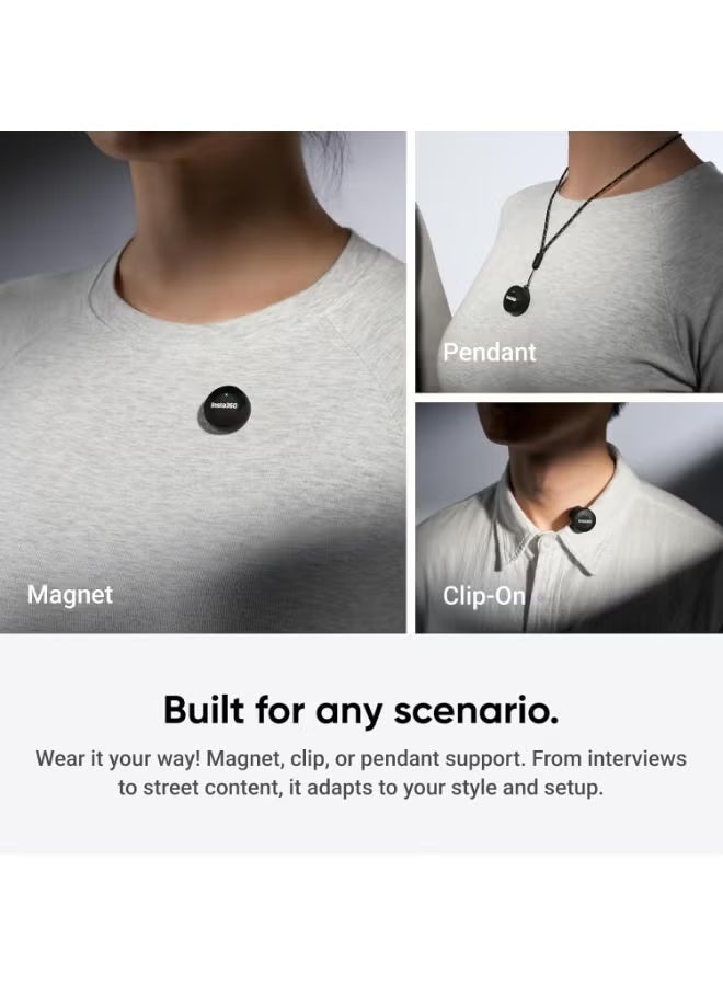 انستا 360 ميكروفون Insta360 (1 مرسل 1 مستقبل) - Image 5