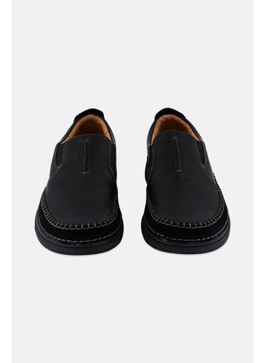 clarks Men Standard Nature 5 Walk Slip On Casual Shoes, Black  - Image 4