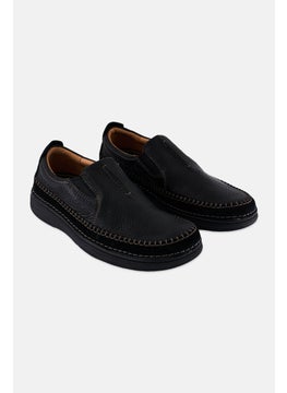clarks Men Standard Nature 5 Walk Slip On Casual Shoes, Black  - Image 1