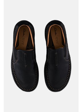 clarks Men Standard Nature 5 Walk Slip On Casual Shoes, Black  - Image 3