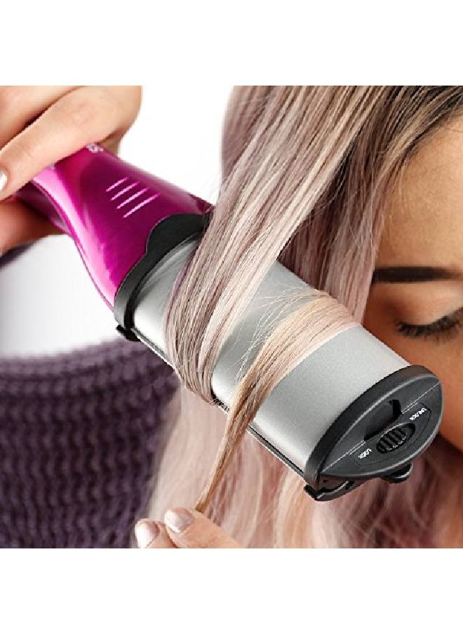 BED HEAD Swerve Curve Hair Waver And Wand ; 2 Tools In 1 Beachy Waves Tousled Curls  - Image 5