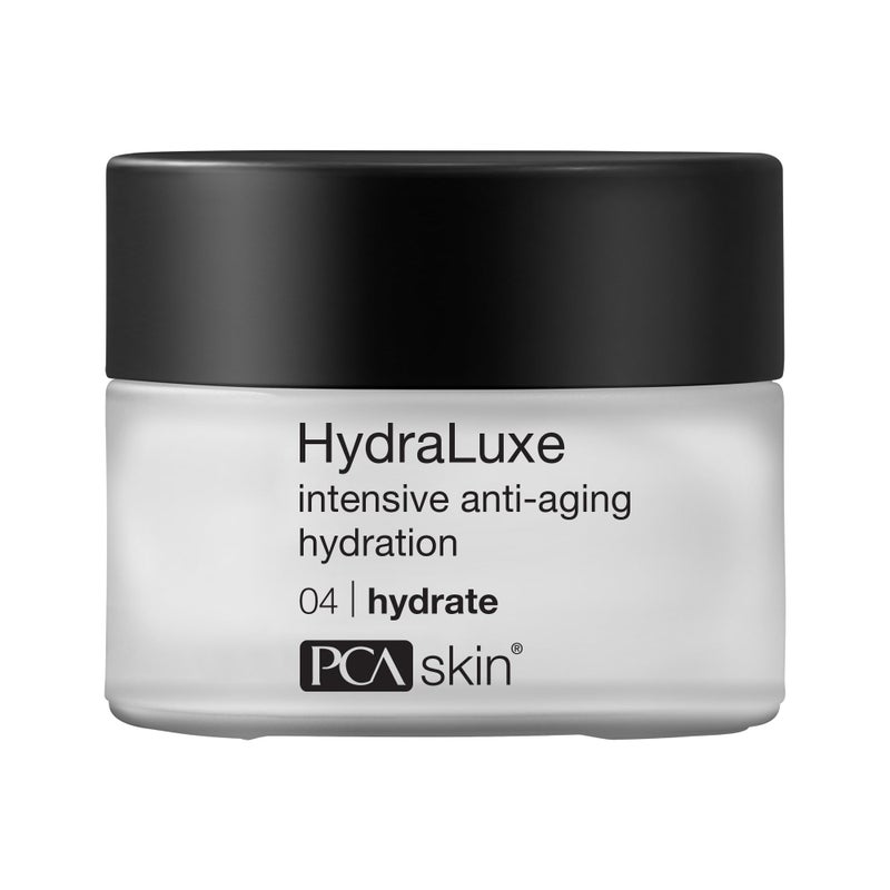 كريم PCA SKIN هيدرا لوكس لمكافحة الشيخوخة كريم مرطب عميق للاستخدام نهارًا وليلاً يحسن احتباس الرطوبة في البشرة ويعمل على تنعيم الخطوط الدقيقة والتجاعيد مرطب وجه مرطب 18 أونصة في جرة