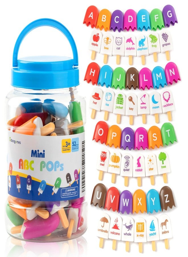 Odoorgames ABC Popsicles - Alphabet Learning Toys, Preschool Educational Toys for Classroom - Fun and Engaging Matching Game - Image 1