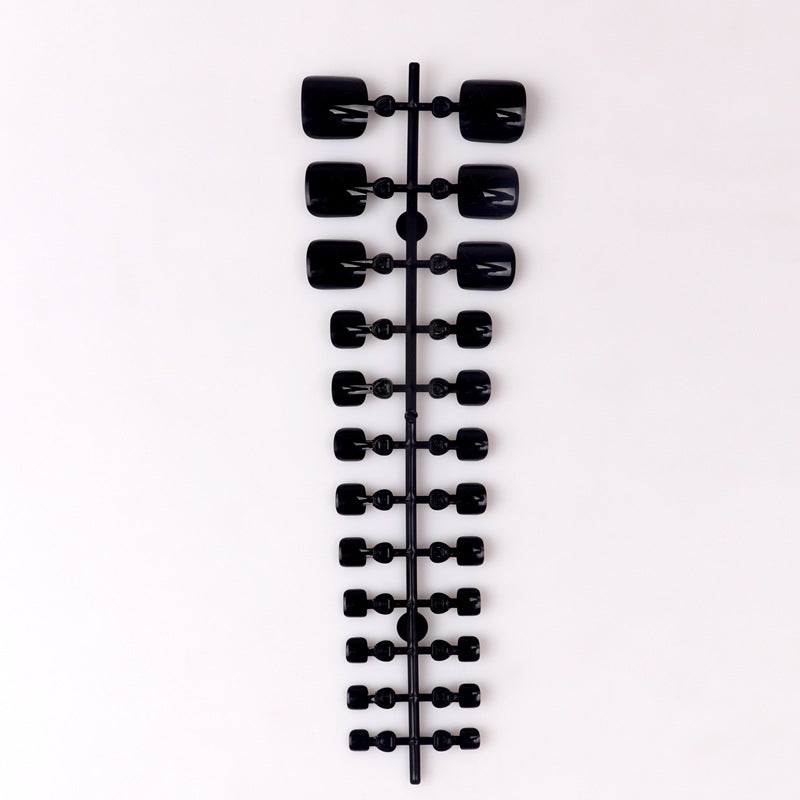 Toenail Bar Ins Style Solid Color Patch Toenail Unsealed Fake Nail Press On Toe Nails - Image 1