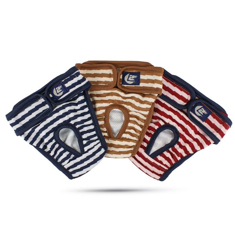 Pet Striped Sanitary Pants Dog Diaper Pants Anti-harassment Pet Clothing - Image 4