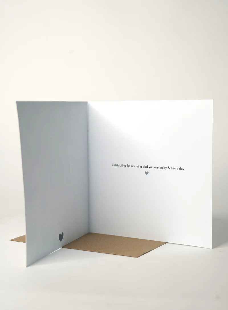 Share the Love Blue Heart Father'S Day Card