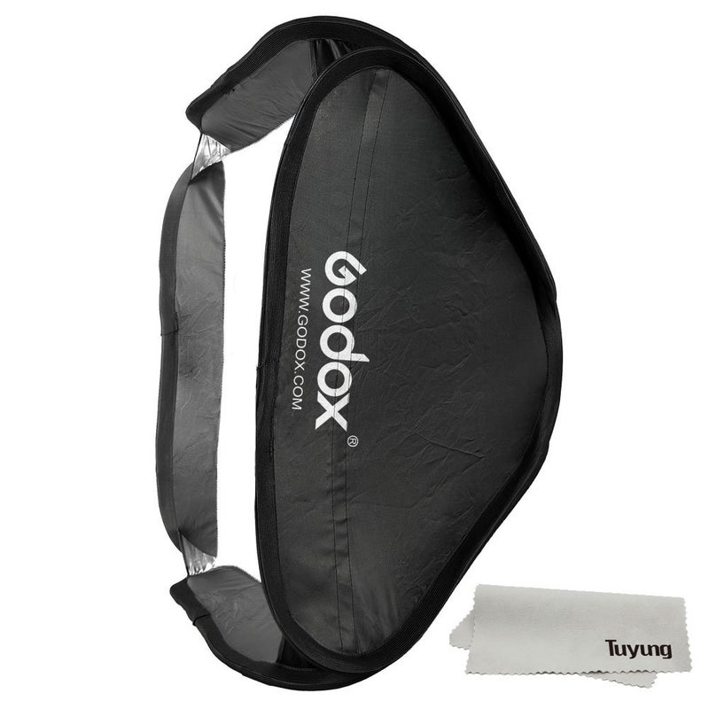Godox 80cm x 80cm Softbox Bag Kit for Studio Photogrpahy Camera Flash Fits Bowens Elinchrom Mount 32 x 32 - Image 2