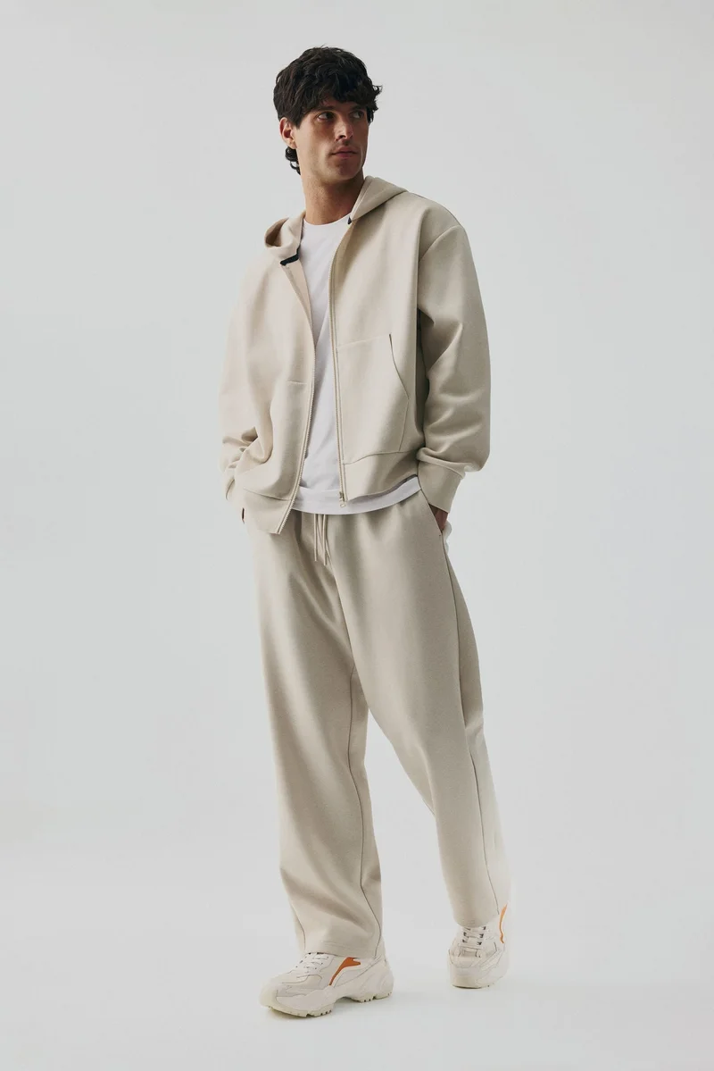 H&M Oversized Fit Zip-through hoodie with DryMove™