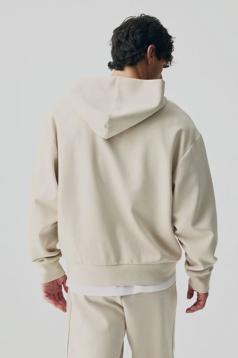 H&M Oversized Fit Zip-through hoodie with DryMove™