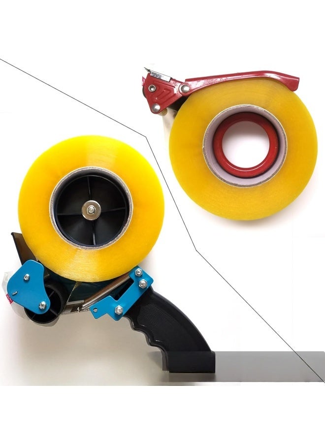 Heavy Duty Packaging Tape，1.89in×31.50in，Yards Clear Packaging Tape for Shipping Packaging Moving Sealing,Strong Seal on Box Types, Clear Yellow,3Roll - Image 3