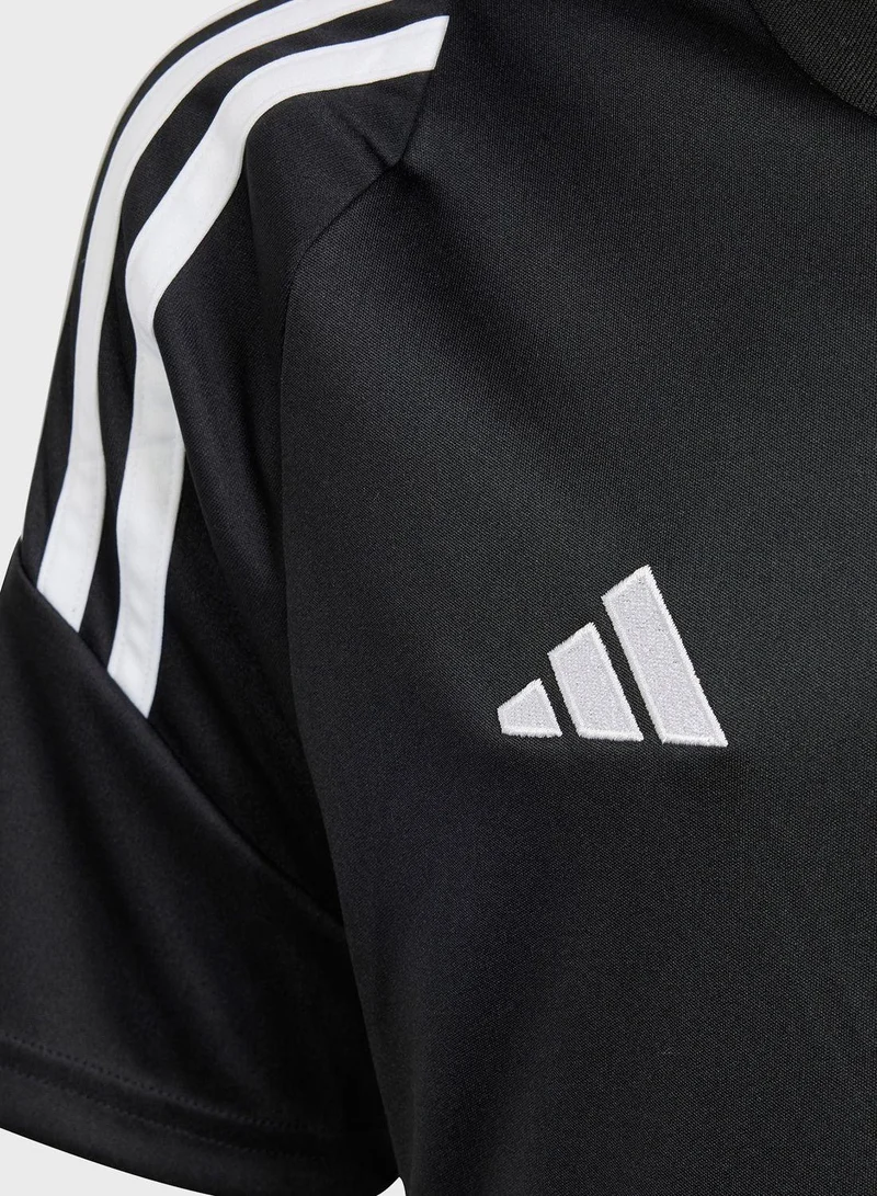 Adidas Tiro24 Jsyy Black Football Jerseys For Junior 5-6Y