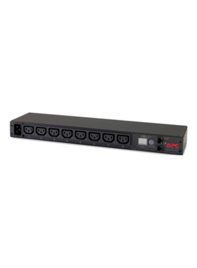 APC AP7821B Rack PDU, Metered, 1U, 16A, 208/230V, (8) C13 - Image 1
