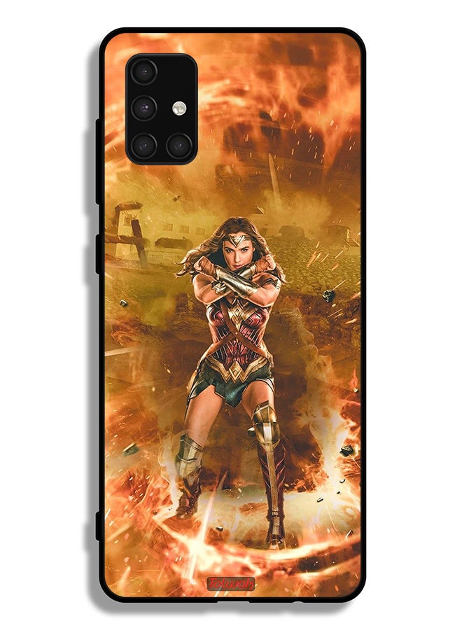Tolwak Samsung Galaxy A71 4G Protective Case Cover Wonder Women - Image 1