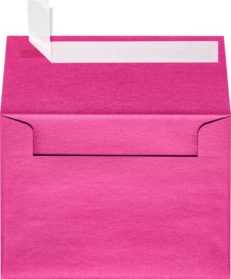 Envelopes Store A1 Invitation Envelopes (3 5/8 x 5 1/8) - Azalea Pink Metallic (50 Qty.) - Image 1