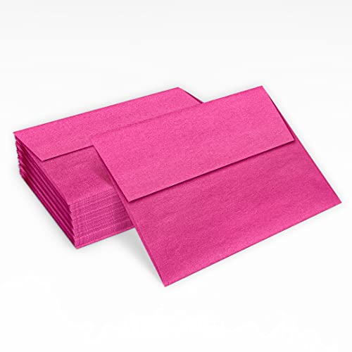 Envelopes Store A1 Invitation Envelopes (3 5/8 x 5 1/8) - Azalea Pink Metallic (50 Qty.) - Image 5