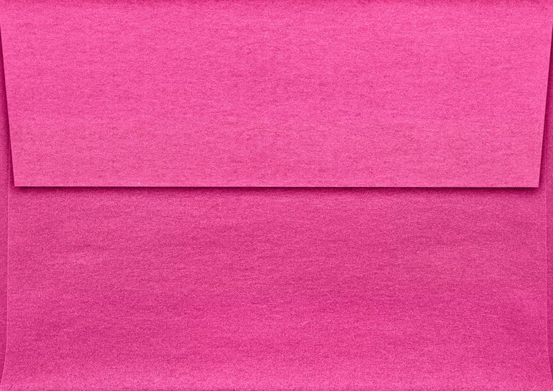 Envelopes Store A1 Invitation Envelopes (3 5/8 x 5 1/8) - Azalea Pink Metallic (50 Qty.) - Image 2