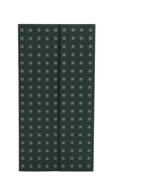 Quadro Black on Grey B6.5 Lined Wrap Closure 112 Pages 100gsm Notebook