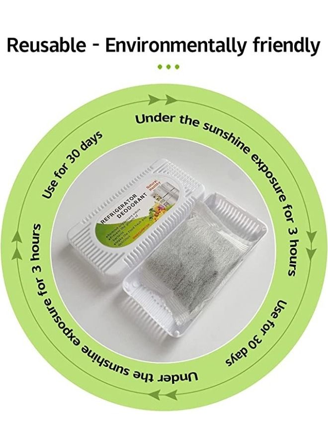 Refrigerator Deodorizer Air Purifier Filter - 2 Pack - Image 4