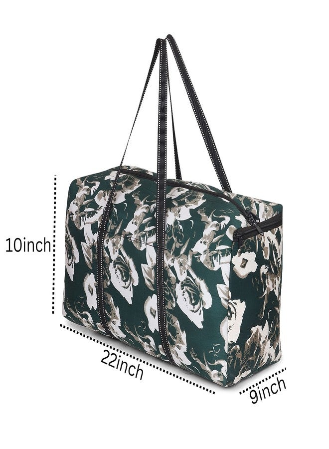 Turtuls Group Green & White Travel Bag Man & Woman - Image 3