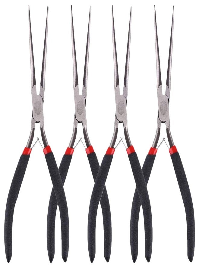 Miular 6 Inch Extra Long Needle Nose Pliers Set for Wire Wrapping, 4 Pack - Image 2