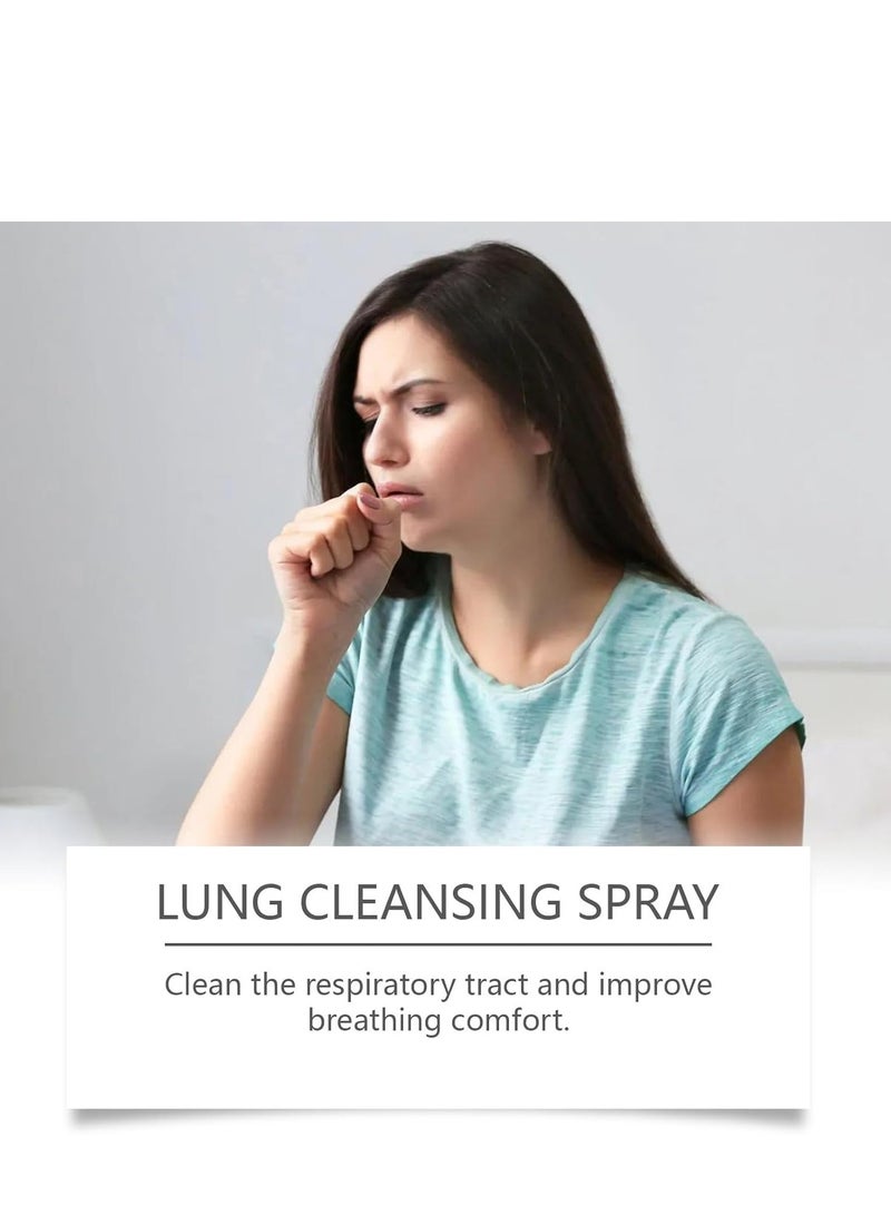LANISKA Advanced Lung Cleansing Spray, Lung Cleansing Spray, Herbal Lung Cleansing Spray, Natural Lung Support Supplement, Lung Cleansing Spray for Lung Cleanse (Black, 30ml)  - Image 3
