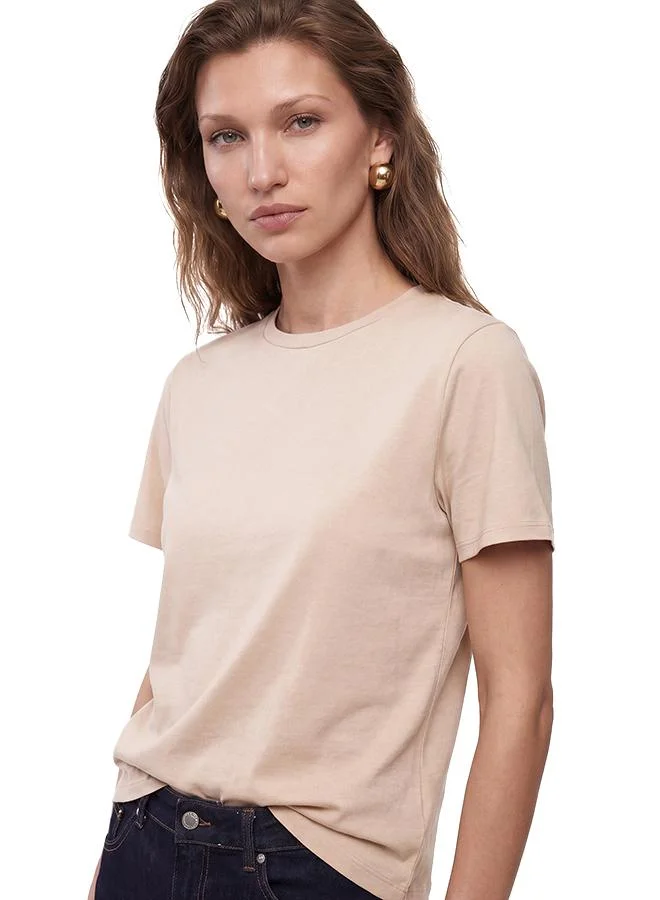 Koton  High Neck Satin T- Shirt for Women | Best Price UAE