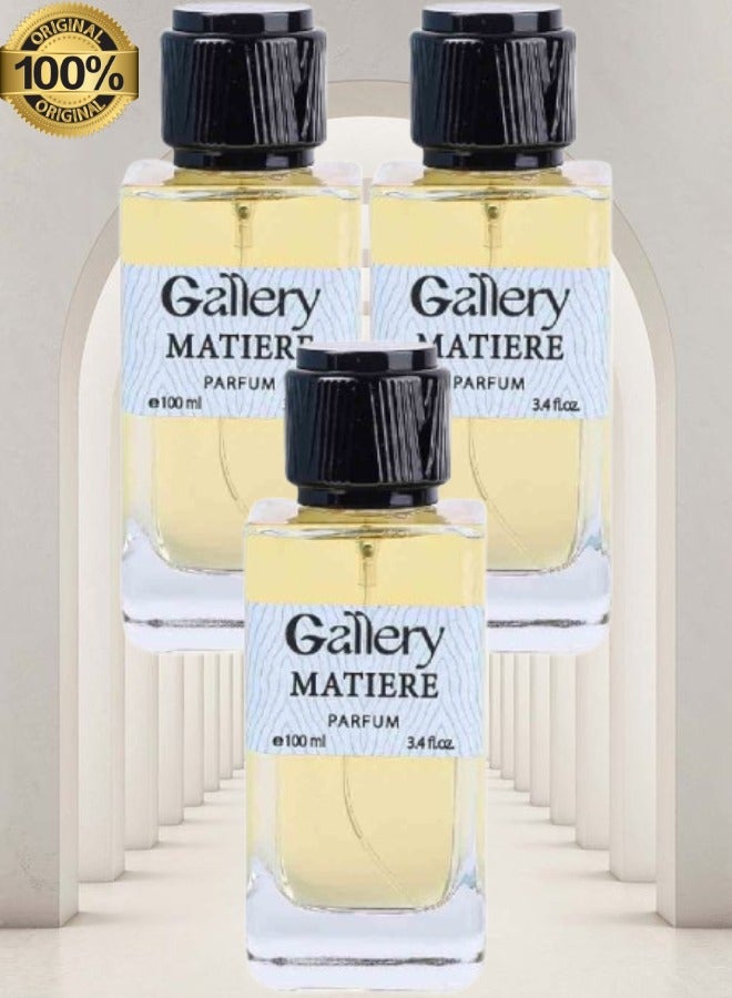 Gallery 3 Pieces Gallery Matiere Perfume 100ml EDP - Image 1