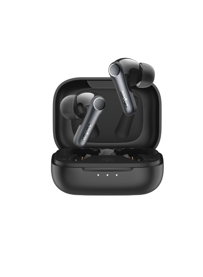 EarFun Air Pro 4 Adaptive Hybrid Noise Canceling Wireless Earbuds, Qualcomm Snapdragon Sound, aptX™ Lossless, 6 Mics AI CVC 8.0 Call, LDAC Hi-Res Audio, 52H Playtime, Bluetooth 5.4, in-Ear Detection - Image 1