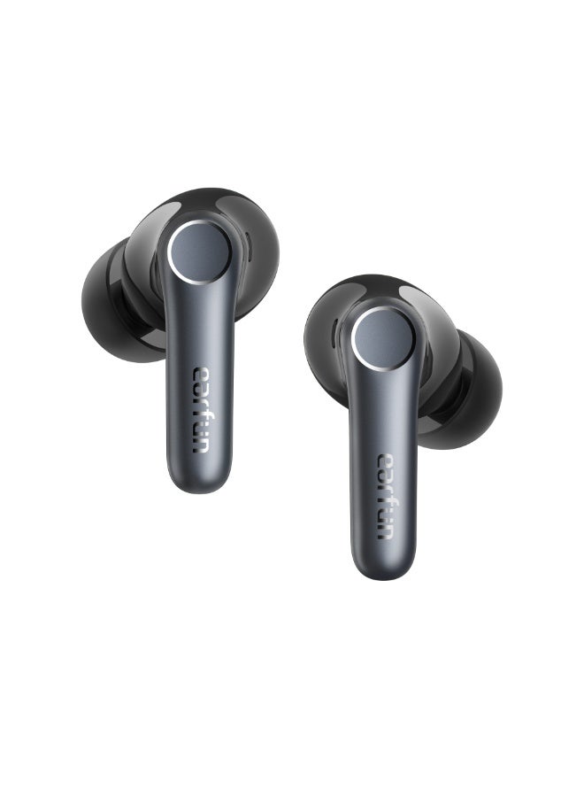 EarFun Air Pro 4 Adaptive Hybrid Noise Canceling Wireless Earbuds, Qualcomm Snapdragon Sound, aptX™ Lossless, 6 Mics AI CVC 8.0 Call, LDAC Hi-Res Audio, 52H Playtime, Bluetooth 5.4, in-Ear Detection - Image 2