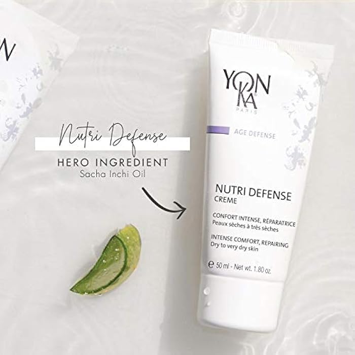 Yonka Nutri-Defense Creme, Nourishing Dry Skin Facial Moisturizer, Rich Shea Butter Treatment Cream with Prebiotics and Probiotics, Dry and Sensitive Skin, Paraben-Free - Image 2