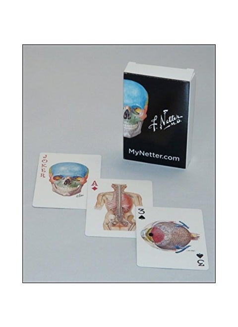 Elsevier Netter Playing Cards: Netter's Anatomy Art Card Deck (Single Pack)