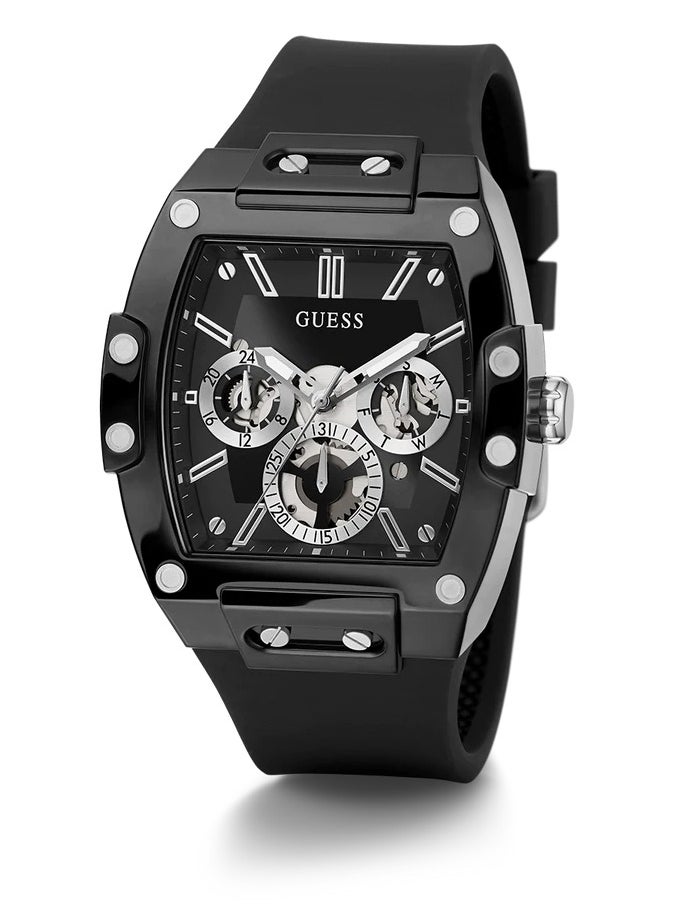 GUESS - Guess Men's Black Multifunction Watch Model - GW0203G3 - Image 1