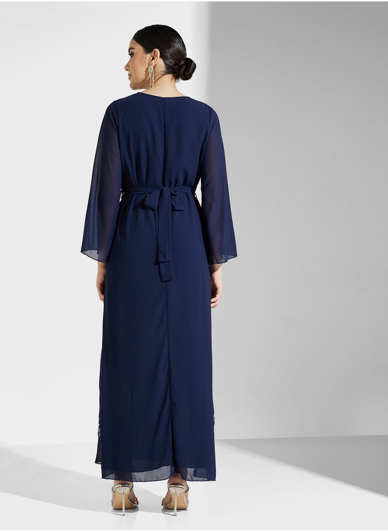 Khizana - Dress With Embelishments - Image 1