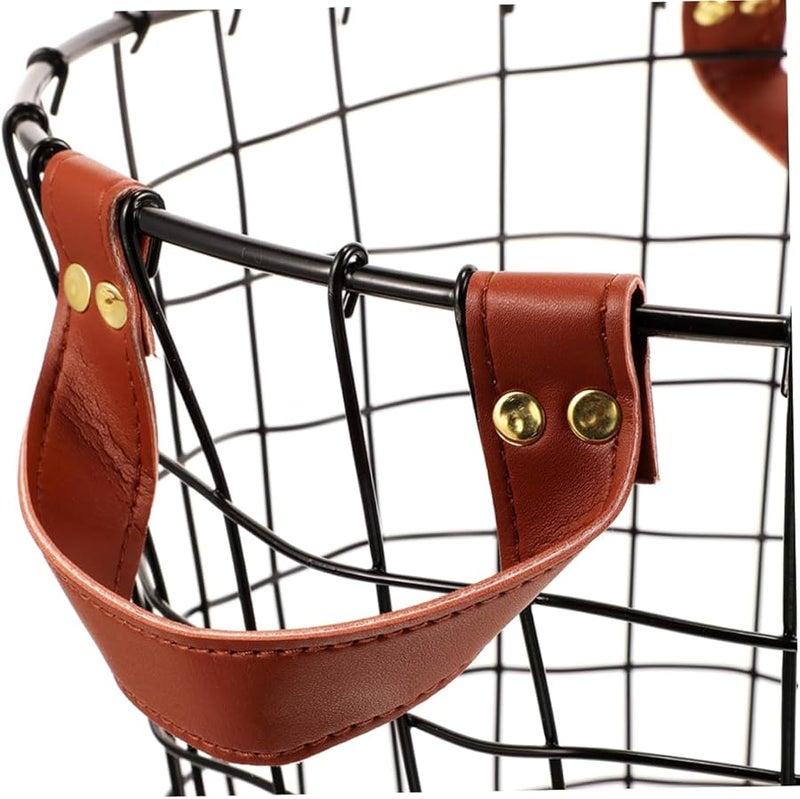 سوبفوكس سلة حطب كبيرة منسوجة لحامل جذوع خشبية خارجي ريفي للمدفأة والتخييم - Image 5