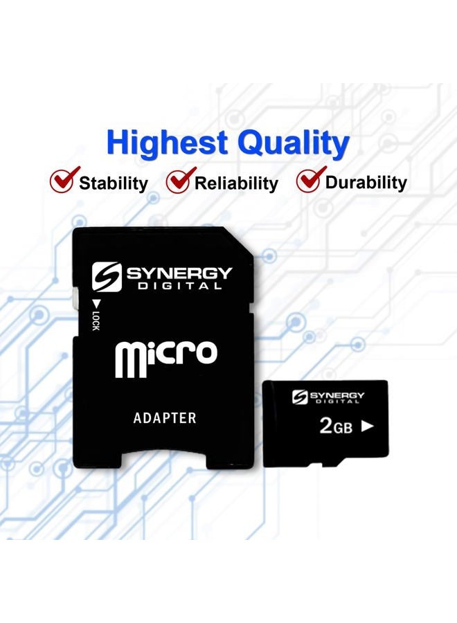 Synergy Digital بطاقة ذاكرة MicroSD سعة 2 جيجابايت - Image 4