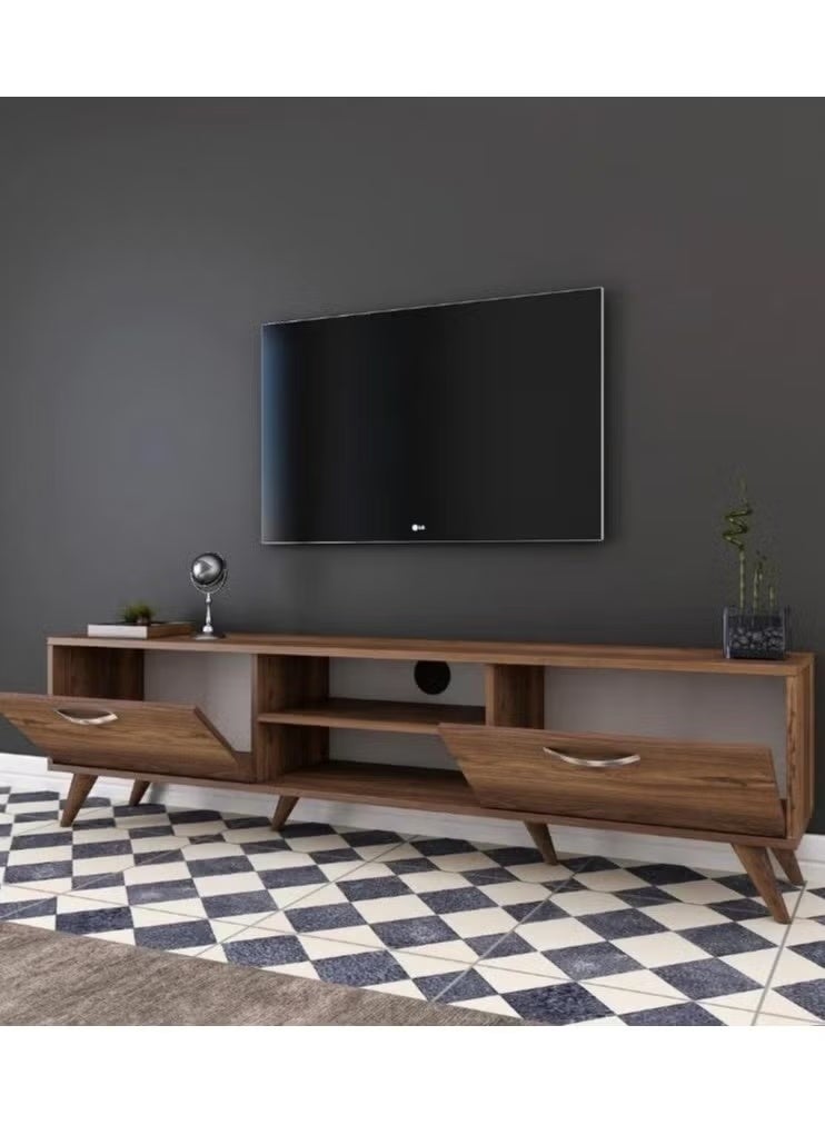 Malazhouse Modern TV unit, 180 cm - MZTV163 – 160L x 50H x 40W - Image 2