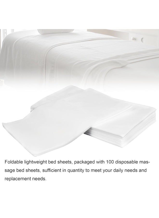 Arabest 100 Pack 31" x 71" Disposable Non-Woven Massage Table Bed Covers - 2-Ply Waterproof Spa Sheets for Facial, Tattoo & Waxing. - Image 4