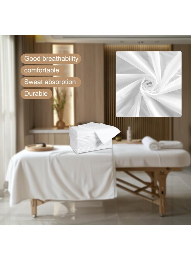 Arabest 100 Pack 31" x 71" Disposable Non-Woven Massage Table Bed Covers - 2-Ply Waterproof Spa Sheets for Facial, Tattoo & Waxing. - Image 5