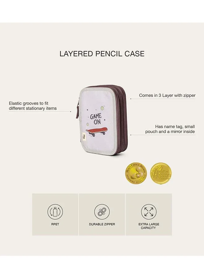 Citron Pencil Case Layered Stormy - Unicorn