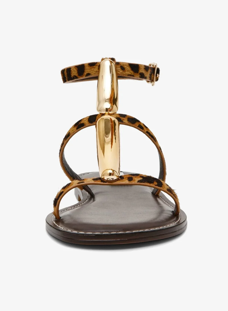 STEVE MADDEN  Alma-L Leopard Sandals for Women | Best Price UAE